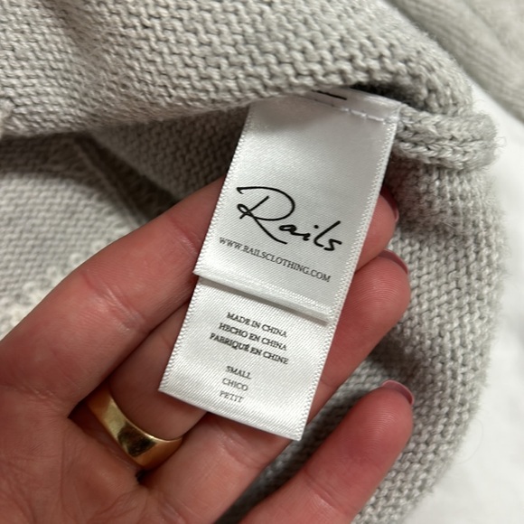 Rails Perci Palm Tree Sweater Size S - Picture 5 of 6